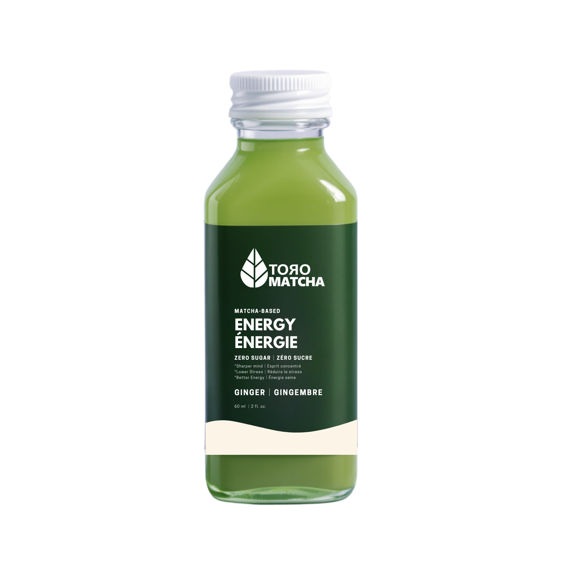 Matcha-Based Energy Shot | Ginger